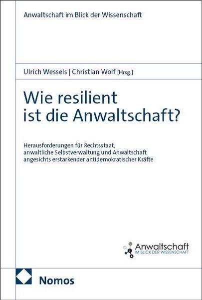 Produktbild: Wie resilient ist die Anwaltschaft?