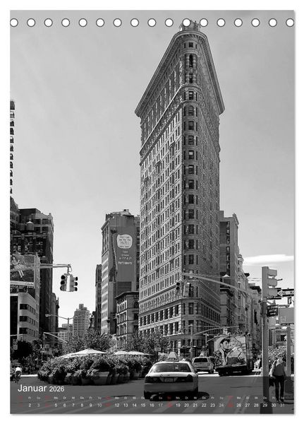 Produktbild: New York - The Big Apple (Tischkalender 2026 DIN A5 hoch), CALVENDO Monatskalender