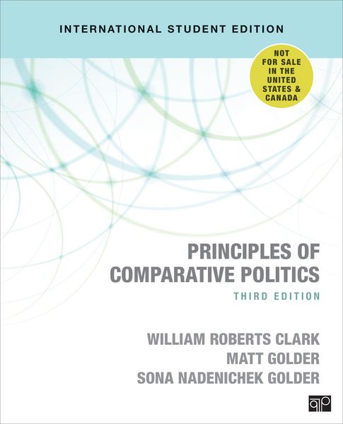 Produktbild: Golder, M: Principles of Comparative Politics (International