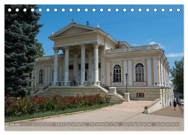 Produktbild: Odessa- Die sch&ouml;ne Stadt am Schwarzen Meer (Tischkalender 2026 DIN A5 quer), CALVENDO Monatskalender
