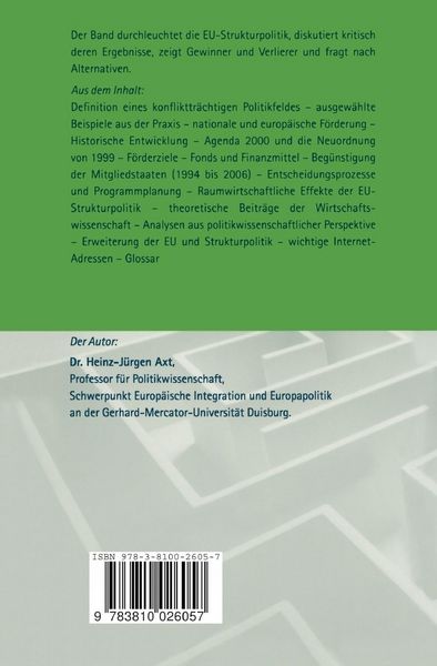 Produktbild: EU-Strukturpolitik