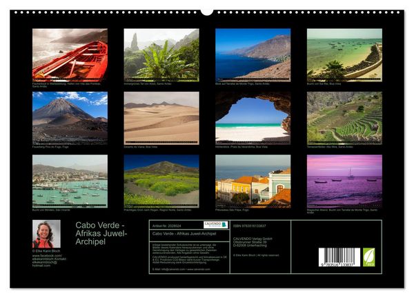 Produktbild: Cabo Verde - Afrikas Juwel-Archipel (hochwertiger Premium Wandkalender 2026 DIN A2 quer), Kunstdruck in Hochglanz