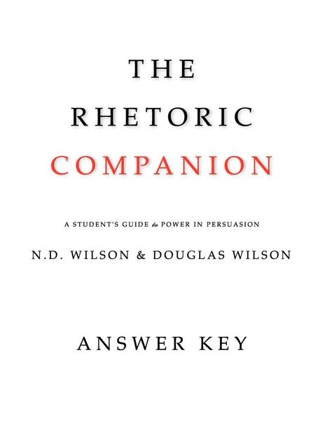 Produktbild: The Rhetoric Companion