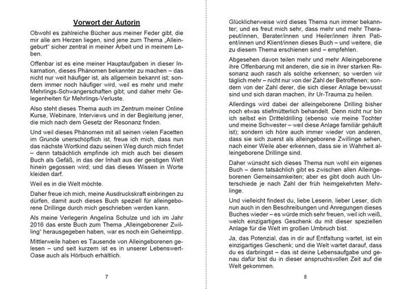 Produktbild: Alleingeborener Drilling Du Bist Nicht Allein