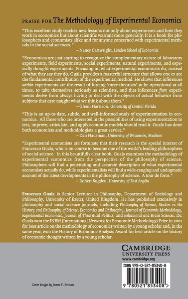 Produktbild: The Methodology of Experimental Economics