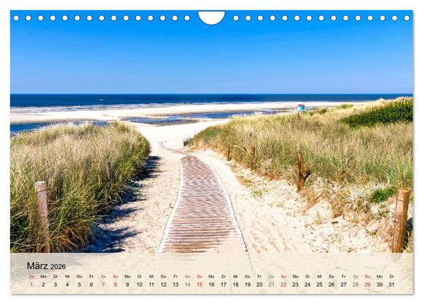 Produktbild: Nordsee - Traum (Wandkalender 2026 DIN A4 quer), CALVENDO Monatskalender