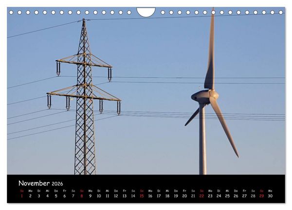 Produktbild: Unter Strom (Wandkalender 2026 DIN A4 quer), CALVENDO Monatskalender