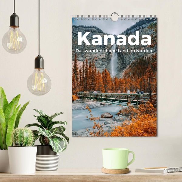 Produktbild: Kanada - Das wundersch&ouml;ne Land im Norden. (Wandkalender 2026 DIN A4 hoch), CALVENDO Monatskalender