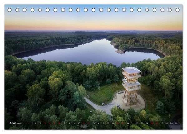 Produktbild: Land. Licht. Lausitz. (Tischkalender 2026 DIN A5 quer), CALVENDO Monatskalender