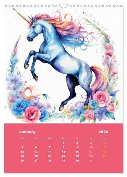 Produktbild: An enchanted world (Wall Calendar 2026 DIN A3 portrait), CALVENDO 12 Month Wall Calendar