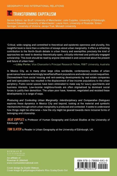Produktbild: Producing and Contesting Urban Marginality