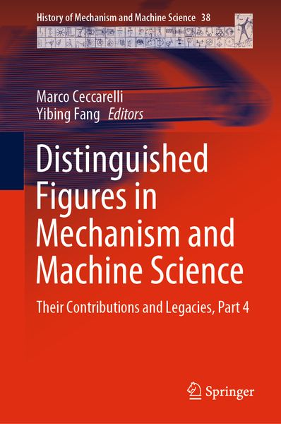 Produktbild: Distinguished Figures in Mechanism and Machine Science