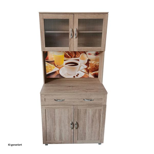 Produktbild: HTI-Living HTI-Living K&uuml;chenbuffet 1 Schublade Blanca Bistro