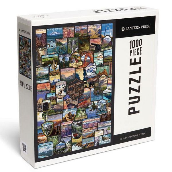 Produktbild: Protect Our National Parks - Collage - 1000 Piece Puzzle