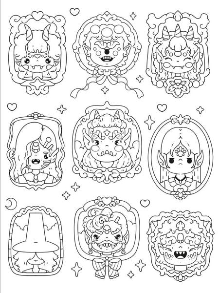 Produktbild: K-POP Das inoffizielle Malbuch f&uuml;r Fans von K-POP DEMON HUNTERS
