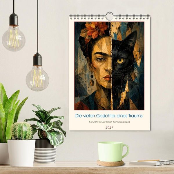 Produktbild: Die vielen Gesichter eines Traums: Ein Jahr voller leiser Verwandlungen (Wandkalender 2027 DIN A4 hoch), CALVENDO Monatskalender