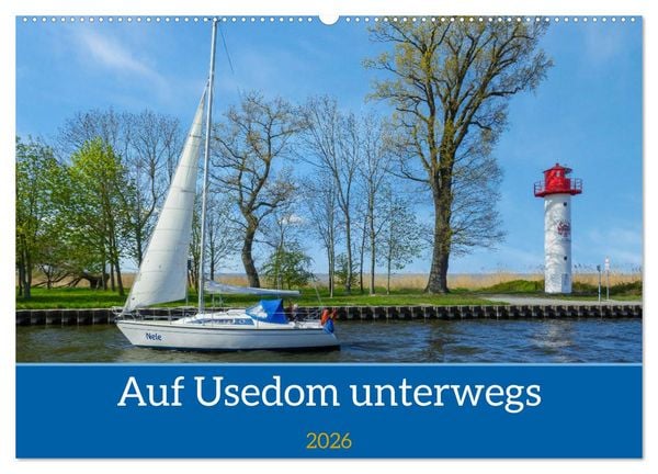 Produktbild: Unterwegs auf Usedom (Wandkalender 2026 DIN A2 quer), CALVENDO Monatskalender