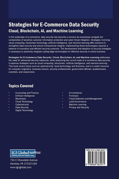 Produktbild: Strategies for E-Commerce Data Security