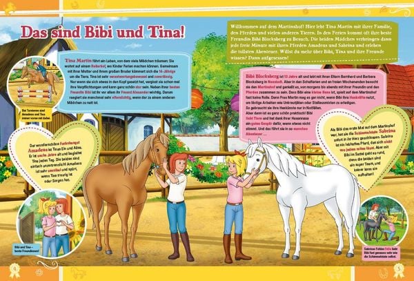 Produktbild: Bibi & Tina: Das gro&szlig;e Jubil&auml;umsbuch