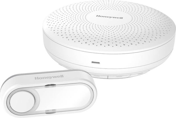 Honeywell DCR311S Funkgong Komplett-Set mit Namensschild