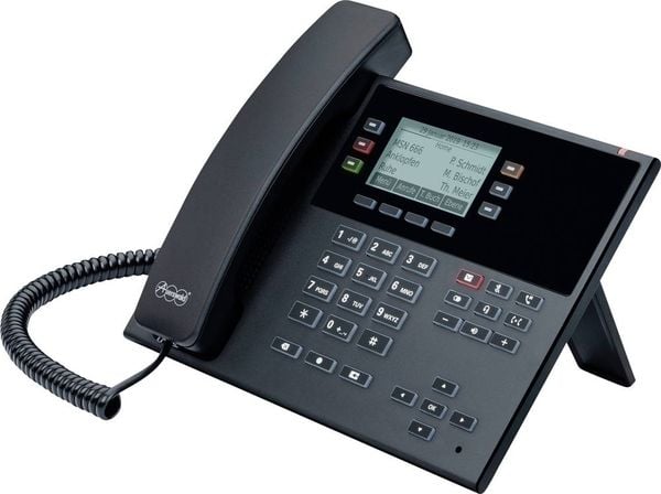 Auerswald COMfortel D-110 Schnurgebundenes Telefon, VoIP Freisprechen, Headsetanschluss, Optische Anrufsignalisierung, P