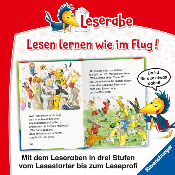 Produktbild: Leserabe Sonderausgaben - Erstlesegeschichten - Fu&szlig;ball