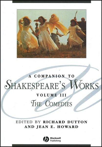 Produktbild: A Companion to Shakespeare's Works, Volume III