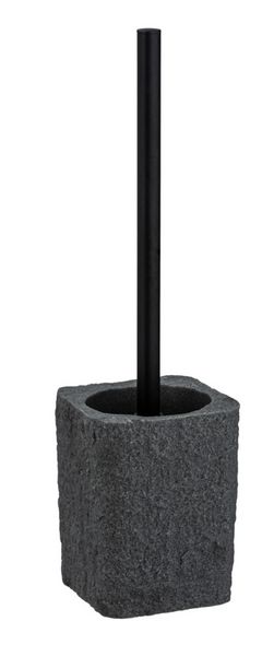 Produktbild: WC-Garnitur Mod. Villata Grau, B&uuml;rstenkopf auswechselbar