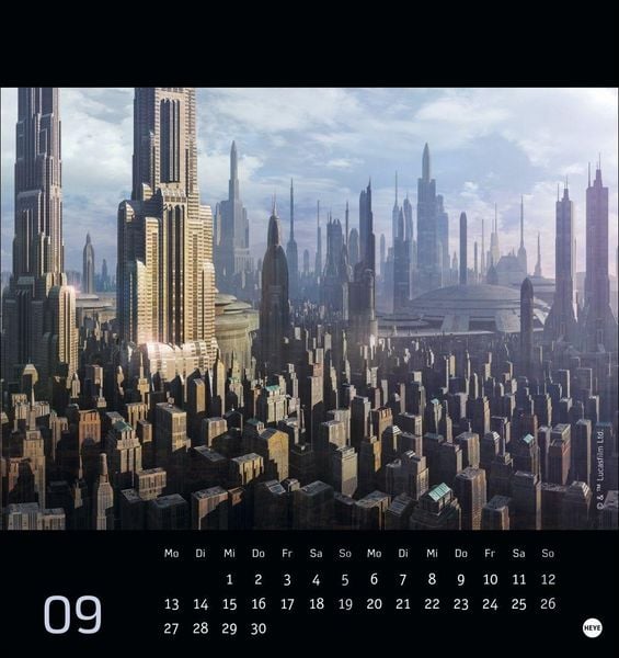 Produktbild: Star Wars Postkartenkalender 2027