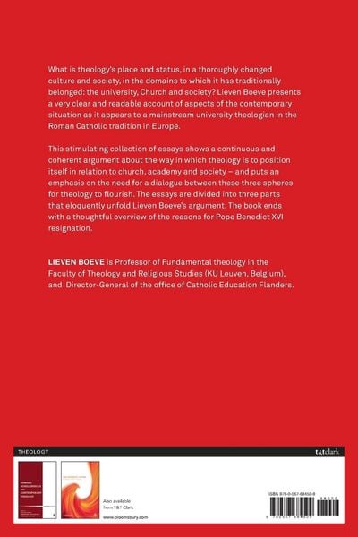 Produktbild: Theology at the Crossroads of University, Church and Society