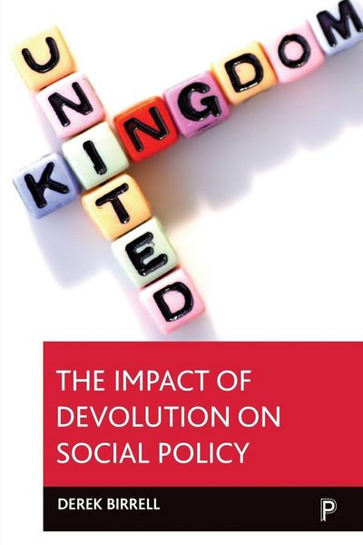Produktbild: The impact of devolution on social policy