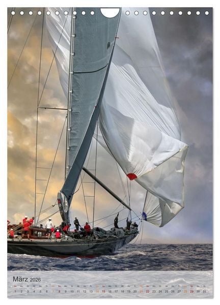 Produktbild: Segeln - meine Leidenschaft (Wandkalender 2026 DIN A4 hoch), CALVENDO Monatskalender