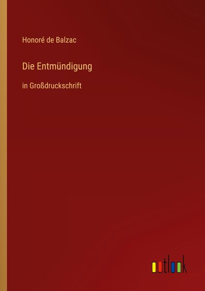Produktbild: Die Entm&uuml;ndigung