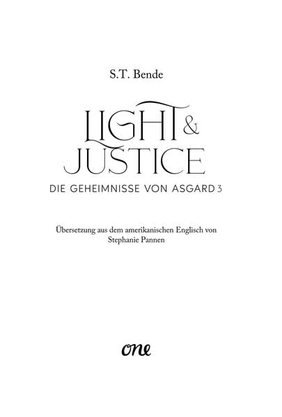Produktbild: Light & Justice - Die Geheimnisse von Asgard Band 3