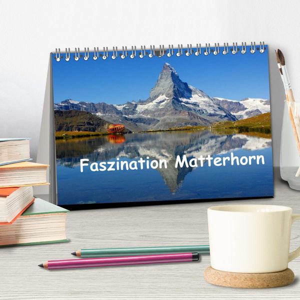 Produktbild: Faszination Matterhorn (Tischkalender 2026 DIN A5 quer), CALVENDO Monatskalender