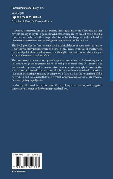 Produktbild: Equal Access to Justice