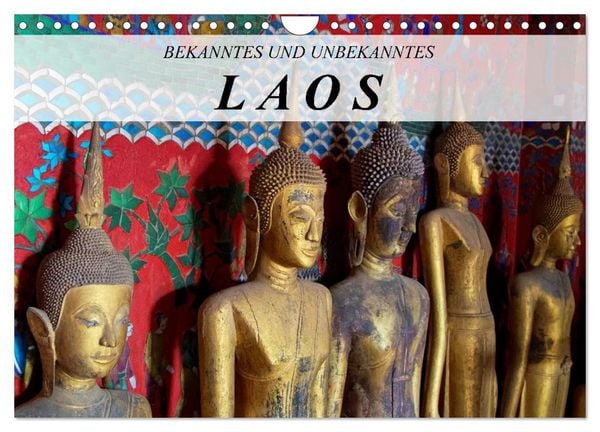 Produktbild: Bekanntes und Unbekanntes Laos (Wandkalender 2027 DIN A4 quer), CALVENDO Monatskalender