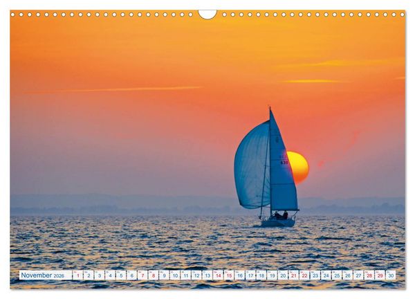Produktbild: Flensburg Fjord (Wandkalender 2026 DIN A3 quer), CALVENDO Monatskalender