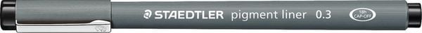 Produktbild: STAEDTLER Fineliner Lumocolor pigment liner 308 schwarz, 0,3 mm