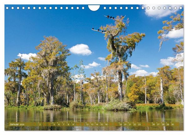 Produktbild: GEOclick calendar: Florida (Wandkalender 2026 DIN A4 quer), CALVENDO Monatskalender