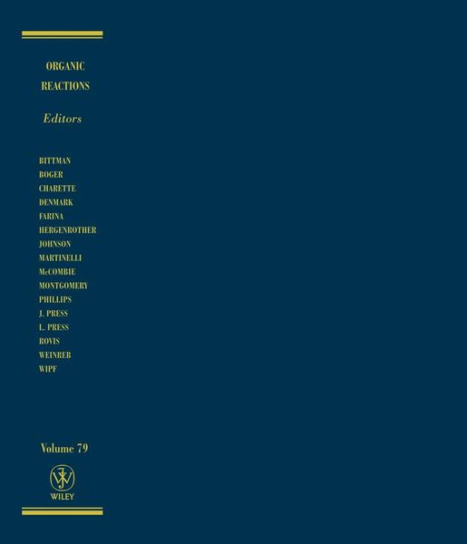 Produktbild: Organic Reactions, Volume 79