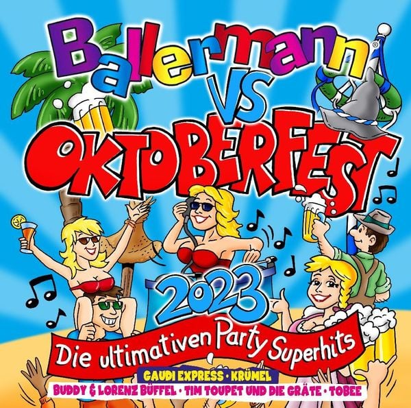 Produktbild: Ballermann vs Oktoberfest 2023 (2CD)
