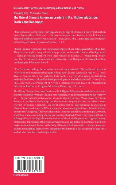 Produktbild: The Rise of Chinese American Leaders in U.S. Higher Education: Stories and Roadmaps