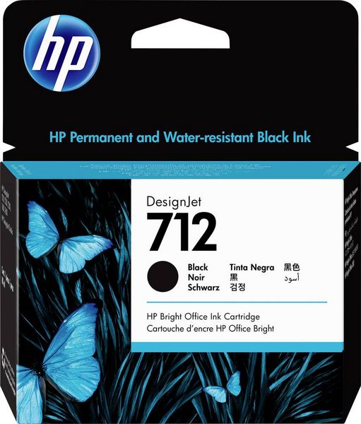 Produktbild: HP Druckerpatrone 712 Original Schwarz 3ED71A