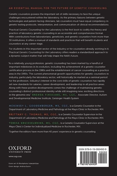 Produktbild: Practical Genetic Counseling for the Laboratory