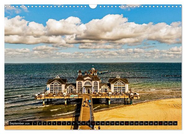 Produktbild: OSTSEE PERLE R&Uuml;GEN Michael Jaster (Wandkalender 2026 DIN A3 quer), CALVENDO Monatskalender