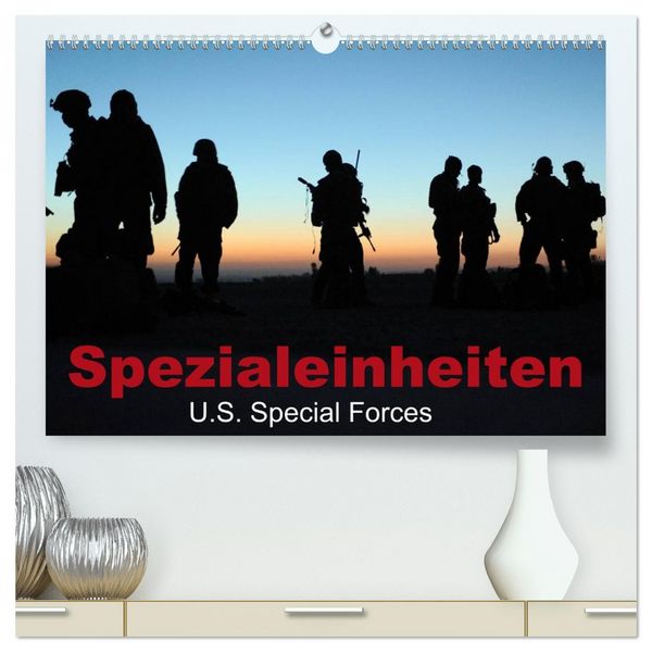 Produktbild: Spezialeinheiten &bull; U.S. Special Forces (hochwertiger Premium Wandkalender 2026 DIN A2 quer), Kunstdruck in Hochglanz