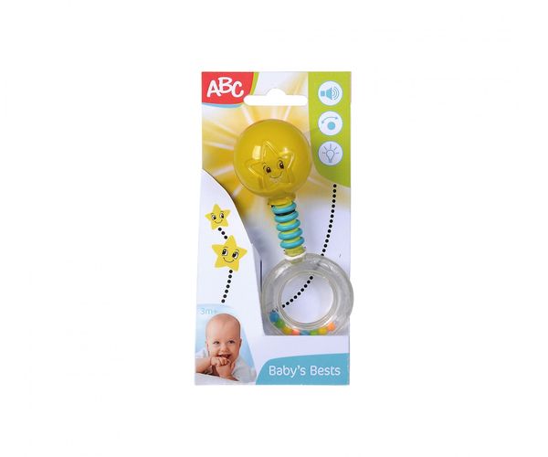 Produktbild: Simba 104010060 - ABC Strahlende Light-up Rassel
