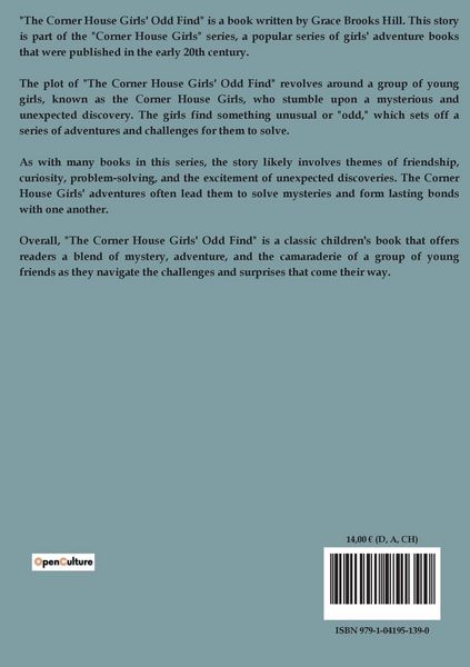 Produktbild: The Corner House Girls' Odd Find