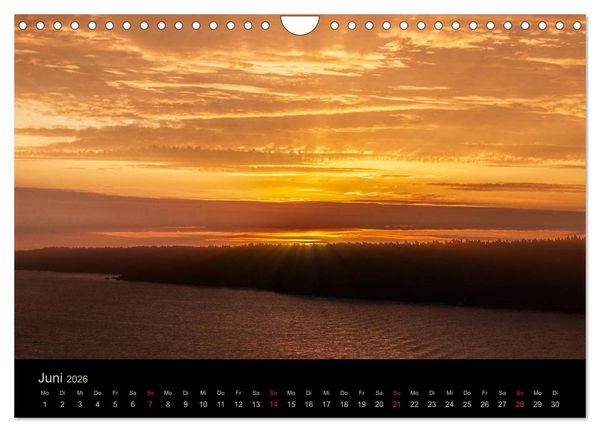 Produktbild: Schweden Sch&auml;rengarten (Wandkalender 2026 DIN A4 quer), CALVENDO Monatskalender